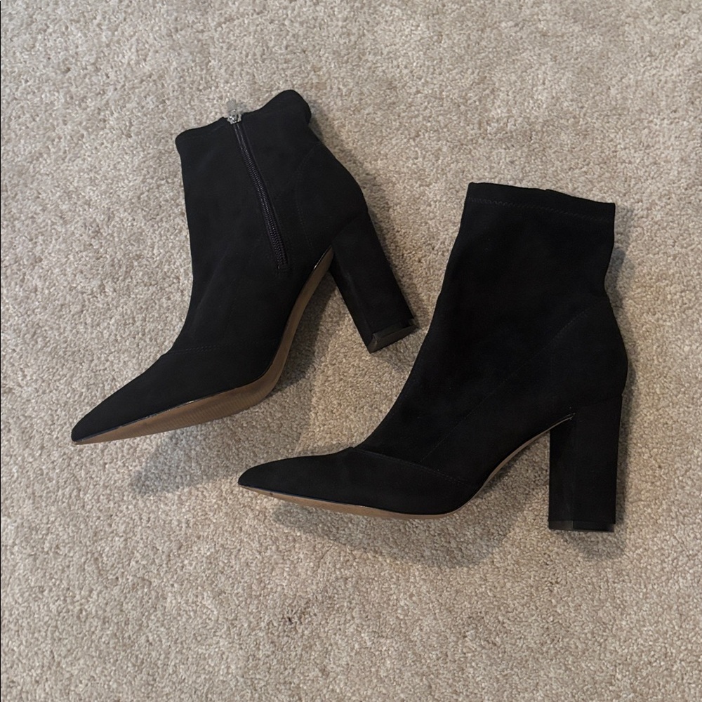 Marc Fisher Suede Ankle Boots